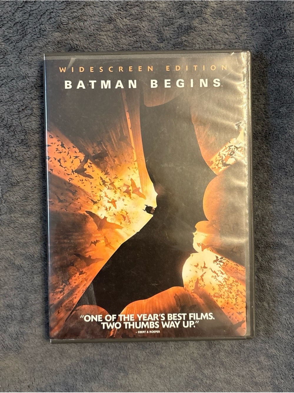 Warner Bros. Batman Begins Widescreen DVD - Black & Orange